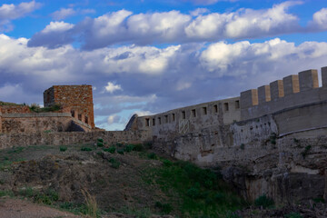 sagunto castle  is a tourist and cultural icon of this city of Alicante in Spain