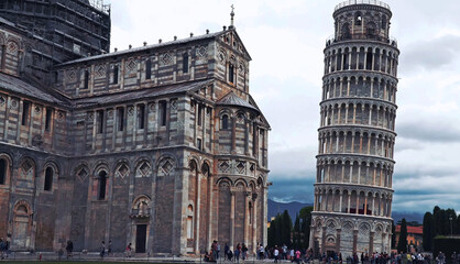Famous Tower of Pisa, Italy