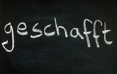 Schlußfolie für Präsentation
