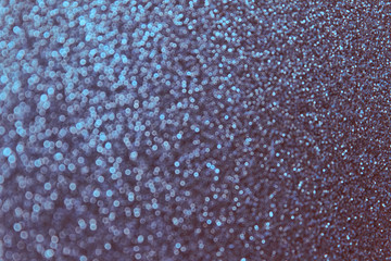 Concept abstract background with starry night frost bokeh sparkles