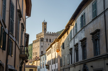 Fototapeta na wymiar Palazzo dei Consoli, Gubbio, Umbrien