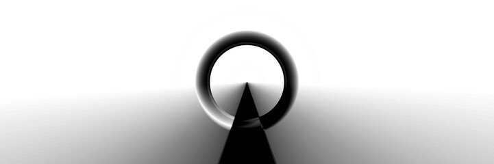 Digital art, abstract 3D objects, Germany