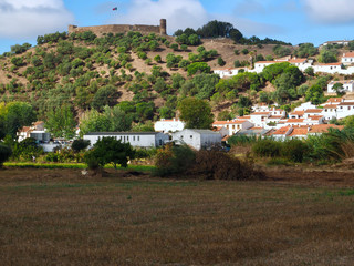 Cityscape of Aljezur in Portugal