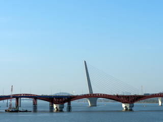 bridge over the river