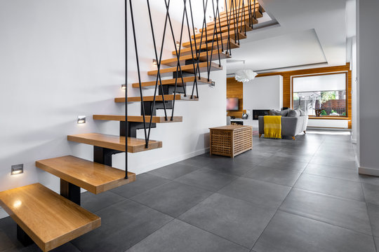 Modern interior design - stairs