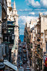 Fototapeta premium small streets of Valletta