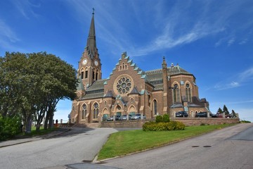 Fototapeta na wymiar Church in Lysekil - Sweden