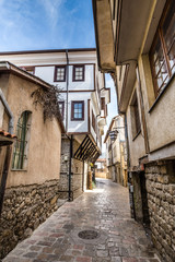 Traditional Building In Ohrid, Macedonia