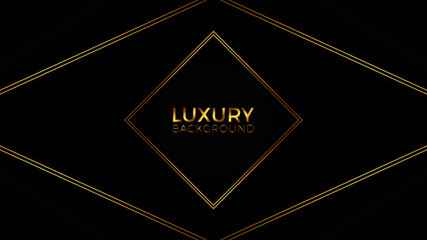 Black Gold Luxury Background