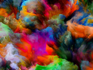 Obraz na płótnie Canvas Computing Virtual Color