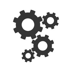 Gear icon - vector