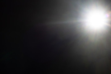 Blurred light overlay for abstract design