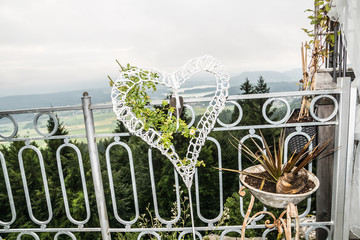 Herz mit Efeu