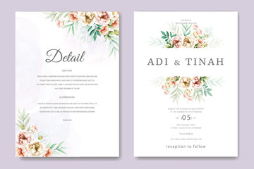 colorful watercolor floral background