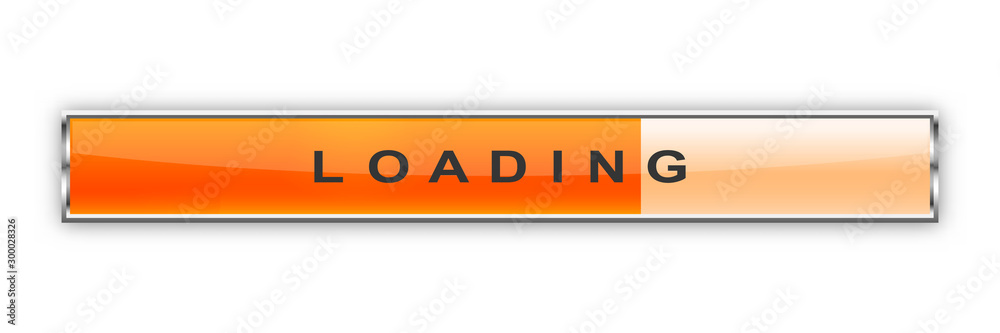 Wall mural vector loading icon.
