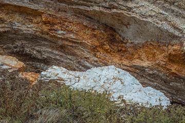 Zuma Beach Mountain Close Up