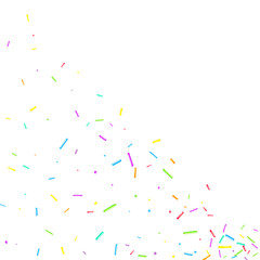 Sprinkles grainy. Cupcake donuts, dessert, party