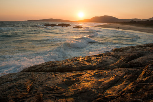 South West Rocks NSW, Australia, Sunrise Over Trial Bay.
