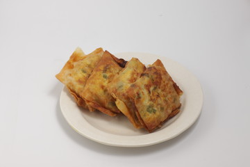 Martabak telur, one of most popular Indonesian street food