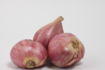 Onion on a white isolated backround