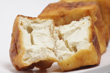 Fried tofu