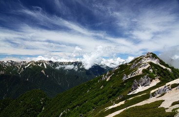 北アルプス燕岳