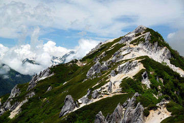北アルプス燕岳