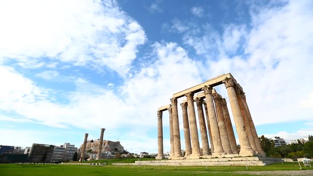 Temple of Zeus, in Athens, Greece