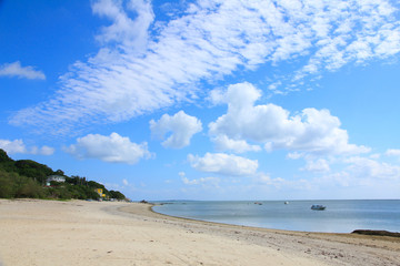 Miibaru Beach in Southern Okinawa, Japan