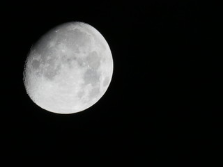 Full moon and red blood eclipse phases 