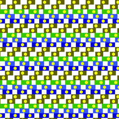 Assorted Random Hexagon Shape Colorful Vector Background 