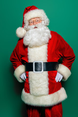 Naklejka premium portrait of Santa Claus
