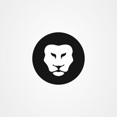 Lion icon logo vector design