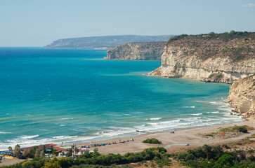 Fototapeta na wymiar Episkopi Bay, Cyprus