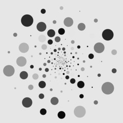 abstract background with circles