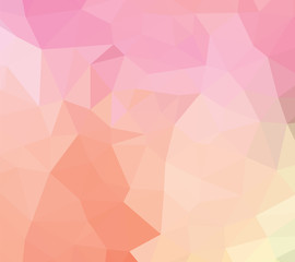 Light Pink vector modern geometric abstract background  , Multicolor, Rainbow vector triangle mosaic template