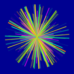 abstract colorful background with lines