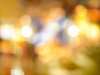 golden and yellow bokeh background.