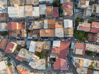 architecture street izmir car city drone photo