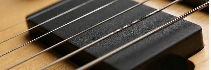 Classic shape wooden electric guitar with rosewood neck