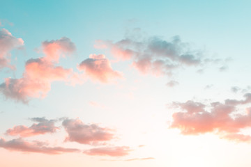 Beautiful clouds on the sky