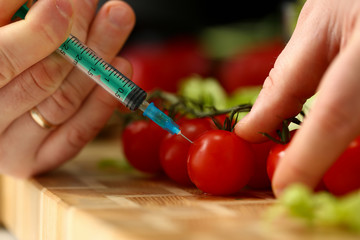 Cook in kitchen introduces secret ingredient