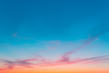 Fototapeta premium Beautiful clouds on the sky
