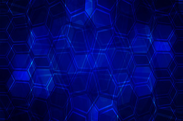 Obraz na płótnie Canvas Hexagon honeycomb grid pixel vector background