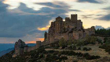 Fototapeta na wymiar Loarre castle, Huesca province, Spain
