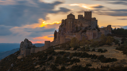 Obraz premium Loarre castle, Huesca province, Spain