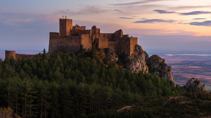 Fototapeta premium Loarre castle, Huesca province, Spain