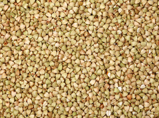 Buckwheat texture high-quality photograph of premium buckwheat groats