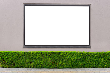 Shop Boutique Store Front with Big Window and Place for Name