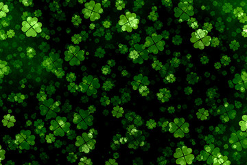 lucky decorative shamrocks 